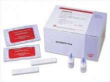 Тест iSCREEN-Hep д/выявления HCV к вирусу гепатита C в сыворотке, плазме и цельной крови